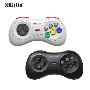 контроллер Bluetooth 8bitdo M30 поддерживает переключение компьютерной файтинговой игры MAC Steam с помощью комбинации из шести клавиш