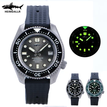 Лучшие мужские часы HEIMDALLR SBDX Titanium Diver Watch Сапфировое стекло NH35 Автоматические Механические Водонепроницаемые люминесцентные часы на 30 бар