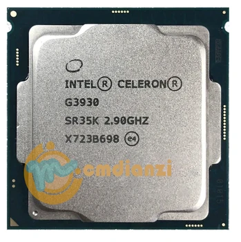 Двухъядерный процессор Intel Celeron G3930 с частотой 2,9 ГГц и двумя потоками 2M 51W LGA 1151
