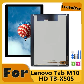 ЖК-дисплей С Инструментом Для Lenovo Tab M10 TB-X505 TB-X505F TB-X505L TB-X505X Замена Сенсорного экрана Планшета в сборе 10,1