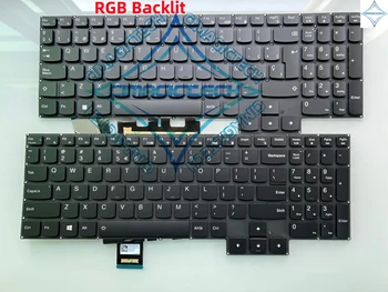 Новая клавиатура SP Spanish US English с RGB подсветкой для Lenovo IdeaPad Gaming 3 3i Legion 3-15ARH05 3-15IMH05 GY530 GY550 GY570 Y7000
