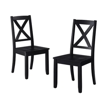 Обеденные стулья Maddox Crossing, комплект из 2-х, черный